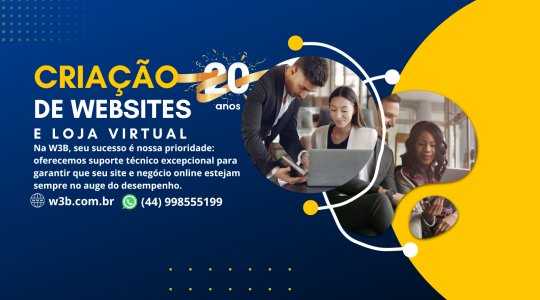 W3B Criação de Sites e Loja Virtual